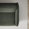 Madison Lux - 2-sits soffa med schäslong vänster - Grön