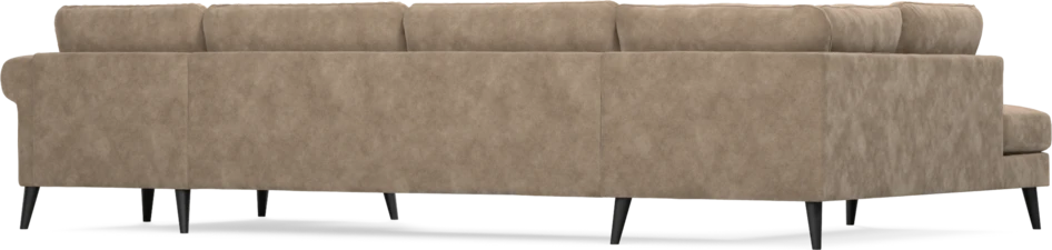 Bridge - 3-sits soffa med divan vänster och schäslong höger - Beige