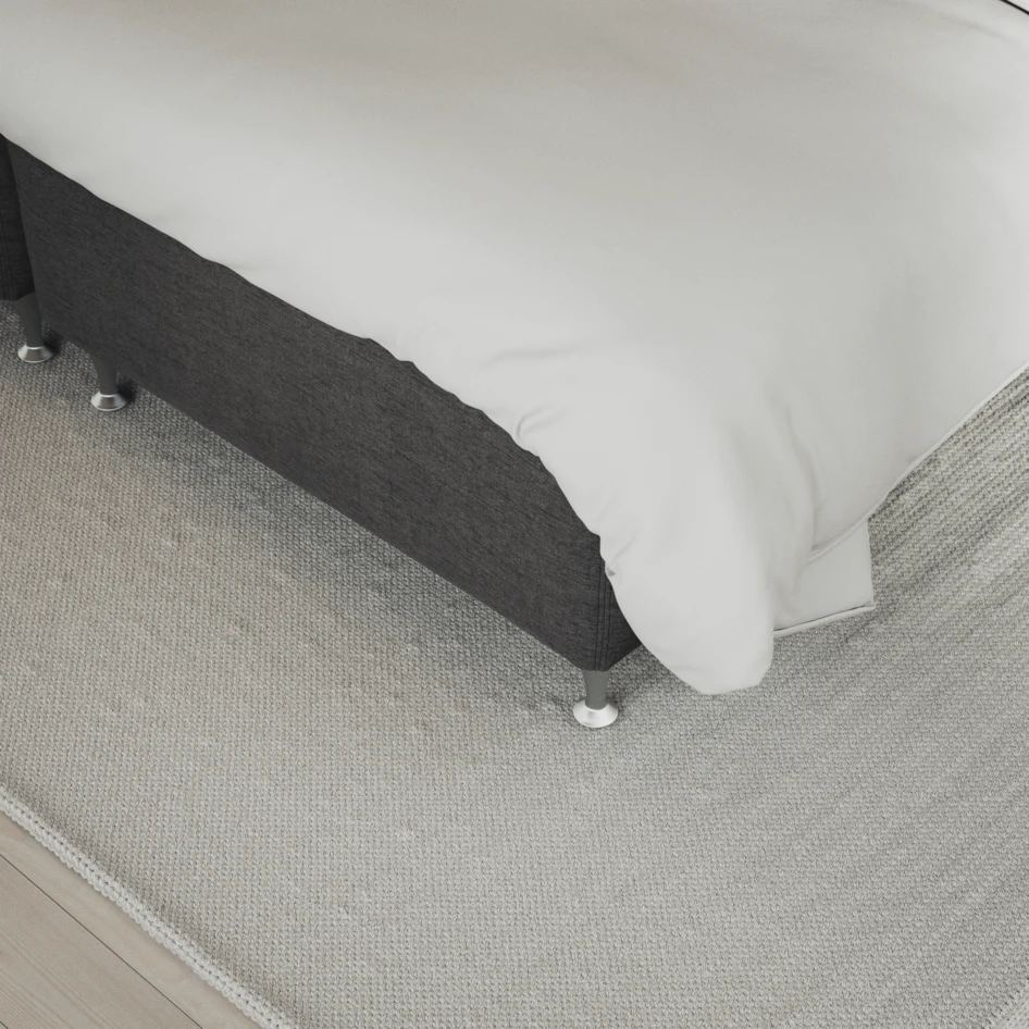 Delux Pikerad XL - Sänggavel, 90-210 cm - Grå