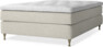 Delux Sense - Kontinentalsäng, enkelsäng med bäddmadrass - Beige