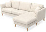 Eden - 2,5-sits soffa med schäslong - Beige