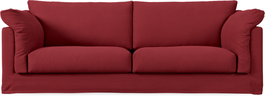 Cherrie Klädsel -  3-sits soffa - Röd
