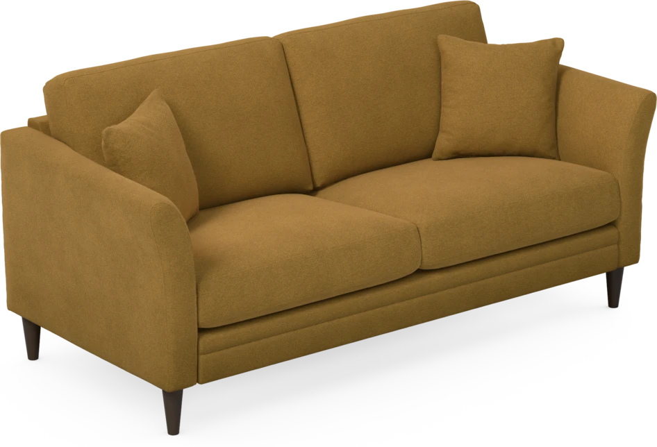Eden - 2,5-sits soffa - Gul