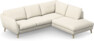 Madison Lux - 2-sits soffa med divan höger - Vit