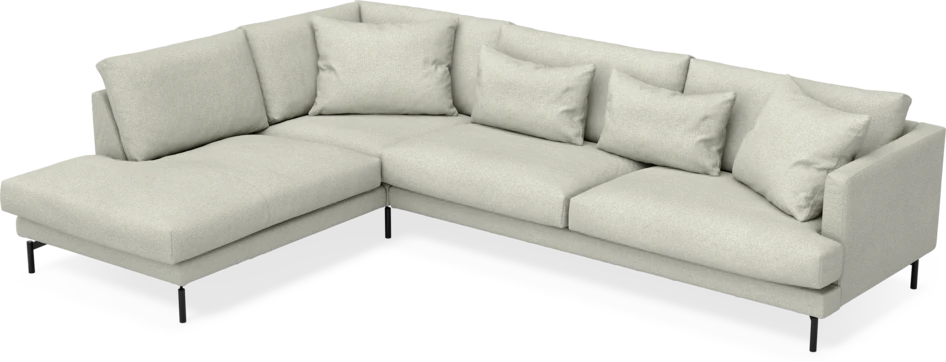 Harper - 3-sits soffa med divan vänster - Beige