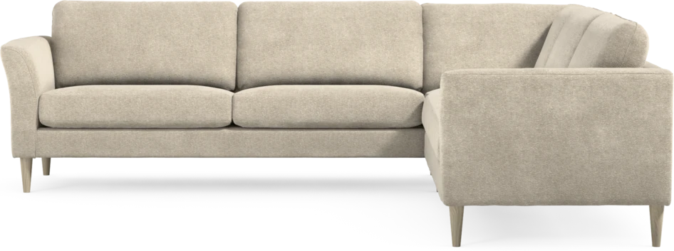 Bridge - Hörnsoffa, 3+3-sits - Beige