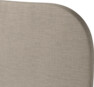 Delux Rundad - Sänggavel, 90-210 cm - Beige