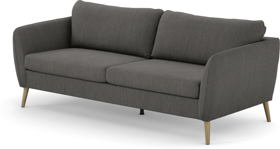 County - 2,5-sits soffa - Brun