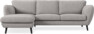 Madison Lux - 2-sits soffa med schäslong vänster - Beige