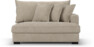 Rossi - 2-sits med armstöd höger - Beige