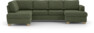 Friday - 3-sits soffa med divan vänster och schäslong höger - Grön