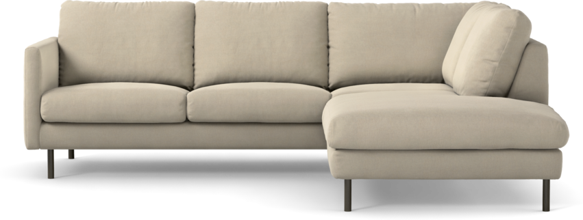 Madison Lux - 2-sits soffa med divan höger - Beige