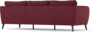 County - 3-sits soffa - Röd