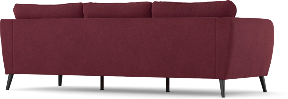 County - 3-sits soffa - Röd