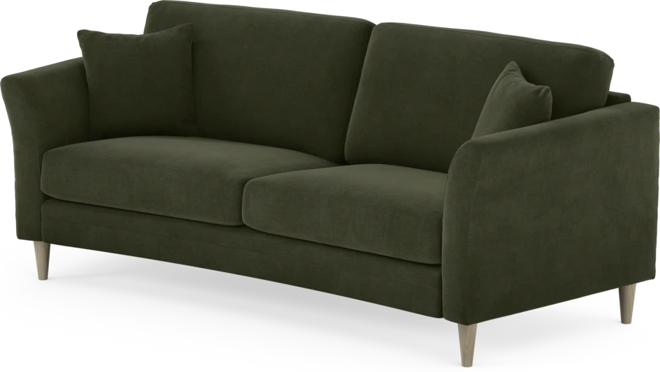 Eden - 2,5-sits soffa svängd - Grön