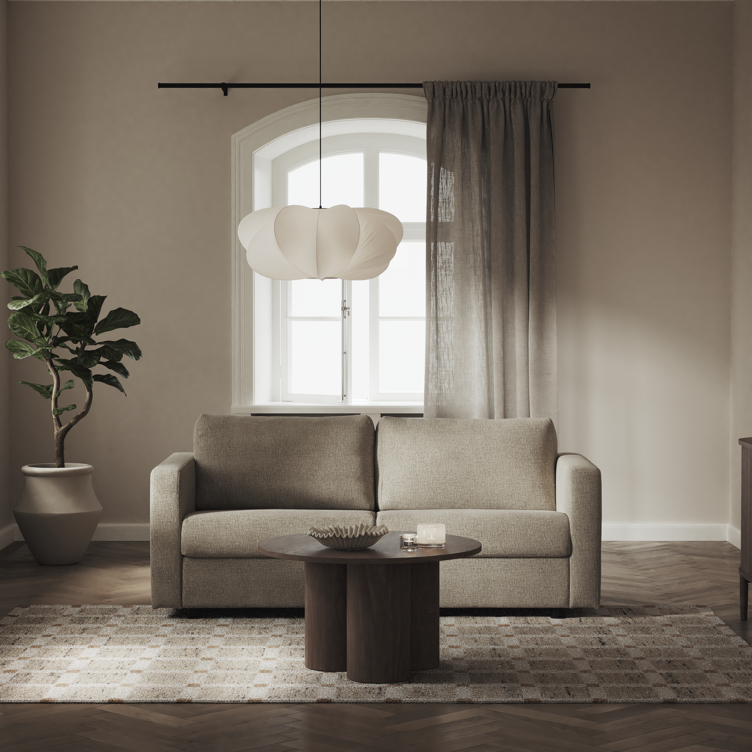 Lindö, Bäddsoffa 2,5-sits 