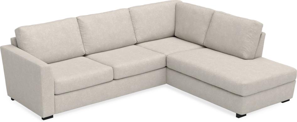 Friday - 2,5-sits soffa med divan höger - Grå