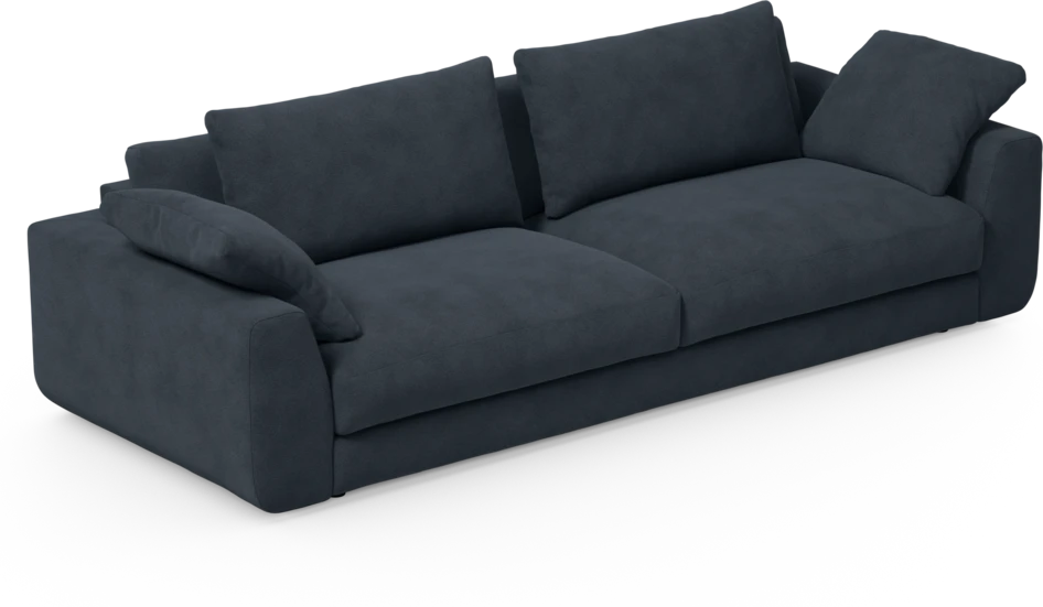 Amie - 4-sits soffa - Blå