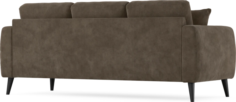 Eden - 3-sits soffa - Brun