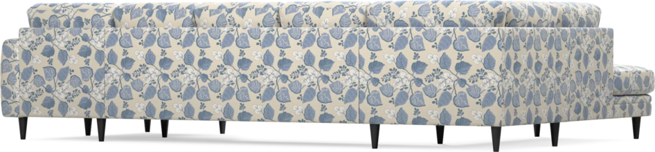 Eden - 3-sits soffa med divan vänster och schäslong höger - Flerfärgad