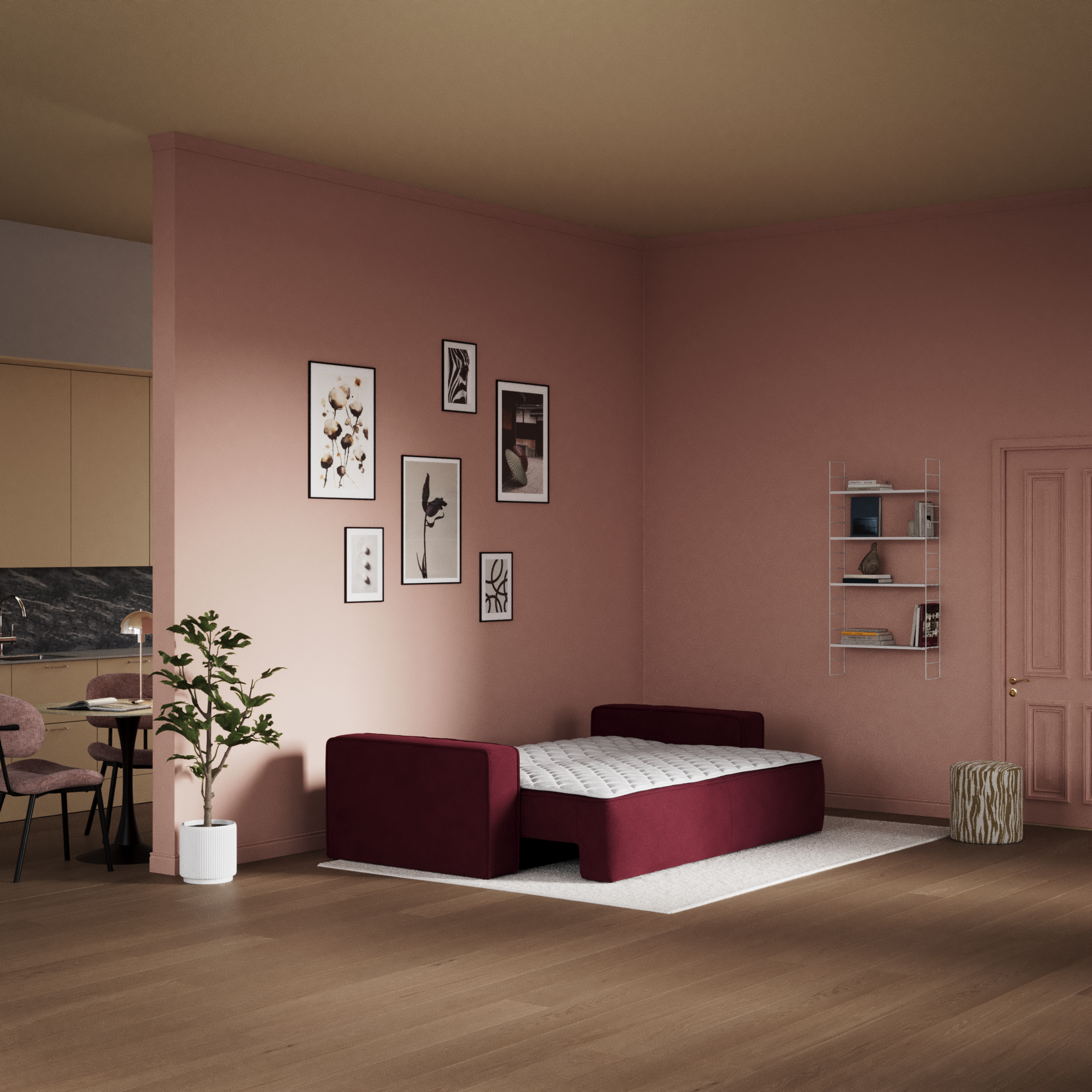 Ide, Bäddsoffa 3-sits