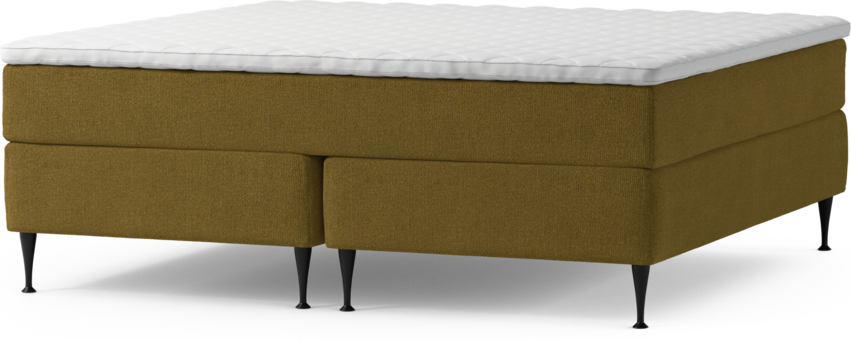 Delux Exclusive - Kontinentalsäng, dubbelsäng med bäddmadrass och sängben