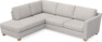 Friday - 2,5-sits soffa med divan vänster - Grå