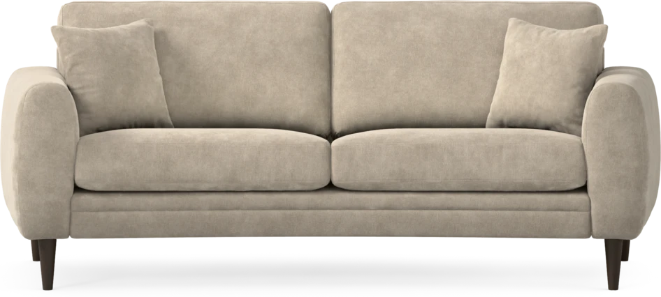 Eden - 2,5-sits soffa svängd - Beige