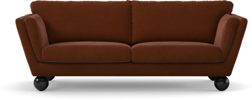 Madison Lux - 3-sits soffa - Orange