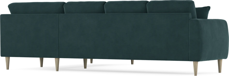 Eden - Hörnsoffa, 3+2-sits - Blå