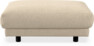 Cherrie - Fotpall, fast klädsel - Beige