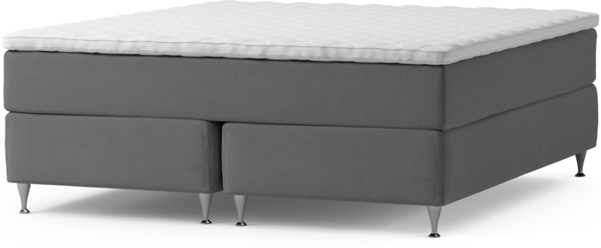 Delux Dream - Kontinentalsäng, dubbelsäng med bäddmadrass och sängben