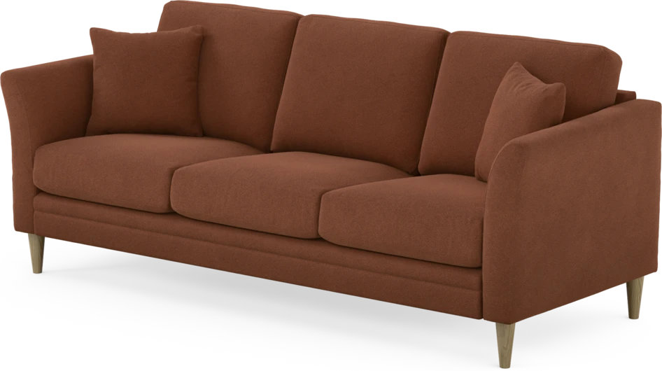 Eden - 3-sits soffa - Orange