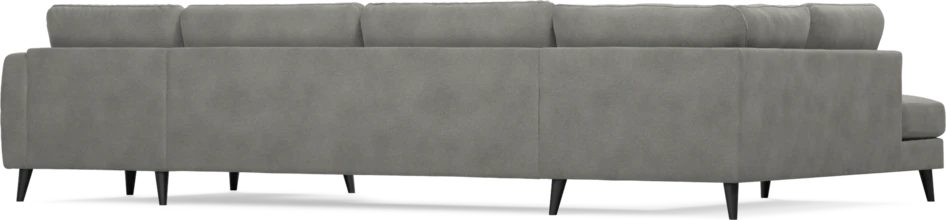 Bridge - 3-sits soffa med divan vänster och schäslong höger - Grå