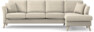 Eden - 3-sits soffa med schäslong - Beige