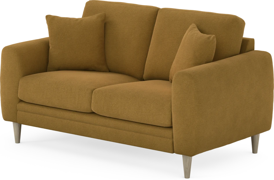Eden - 2-sits soffa - Gul
