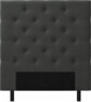 Delux Pikerad - Sänggavel, 90-210 cm - Grå