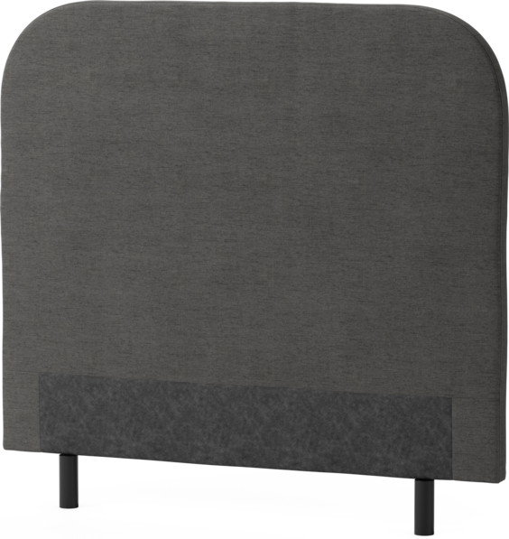 Delux Rundad - Sänggavel, 90-210 cm - Grå