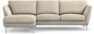 Madison - 2-sits soffa med schäslong vänster - Beige