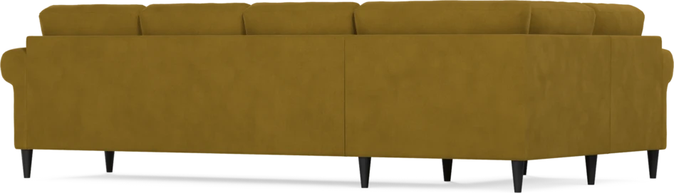 Eden - Hörnsoffa, 1+3-sits - Gul