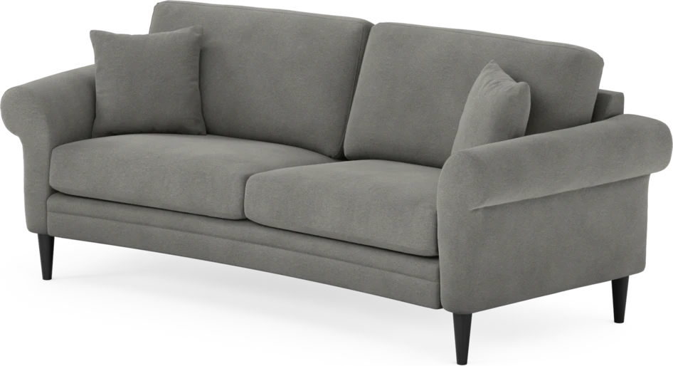 Eden - 2,5-sits soffa svängd - Grå