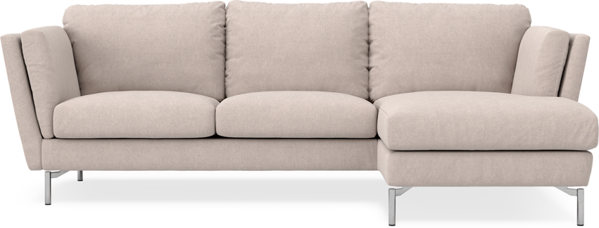 Madison Lux - 2-sits soffa med schäslong höger - Beige