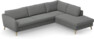 County - 2,5-sits soffa med divan höger - Grå