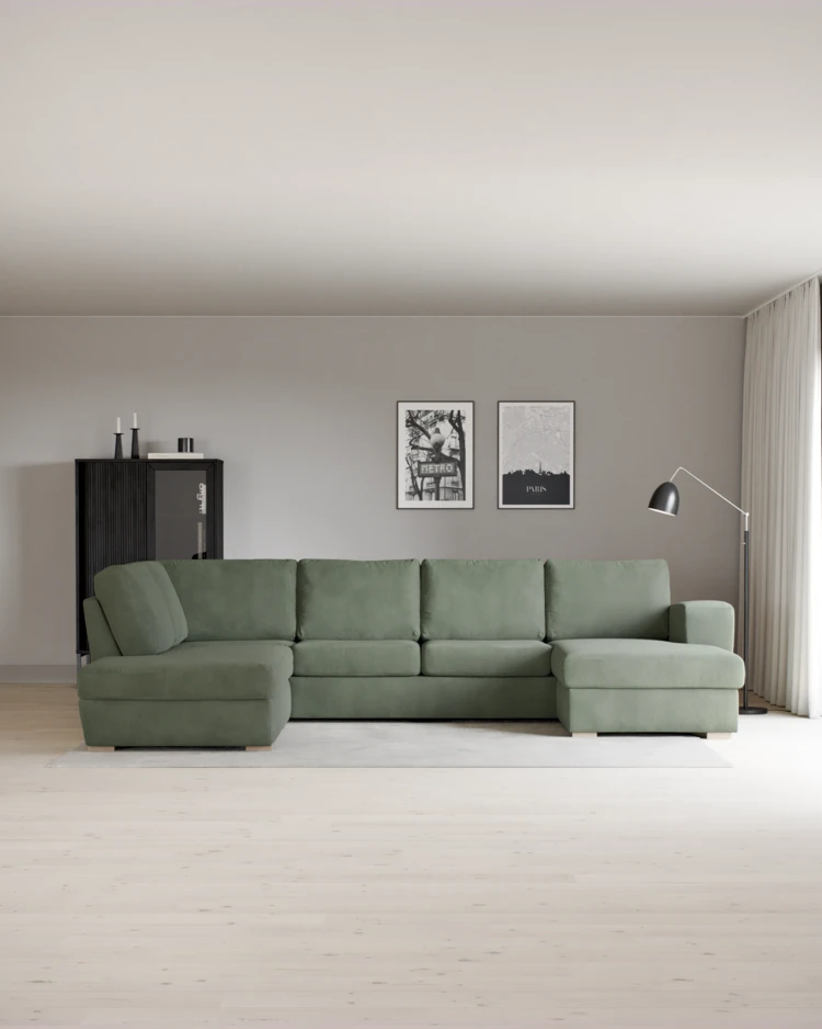 Friday - 3-sits soffa med divan vänster och schäslong höger - inspiration