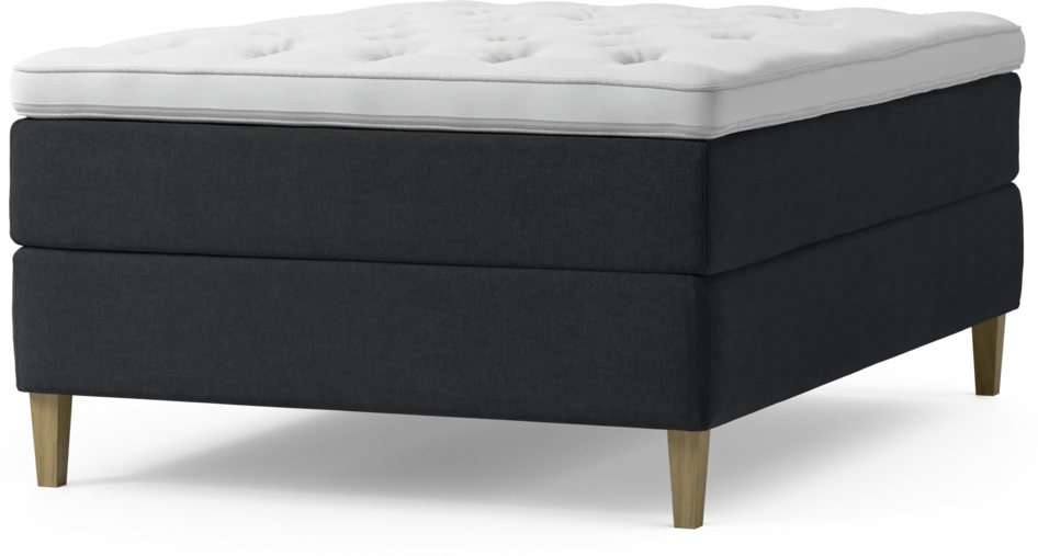 Delux Dream - Kontinentalsäng, enkelsäng 140 cm med bäddmadrass och sängben