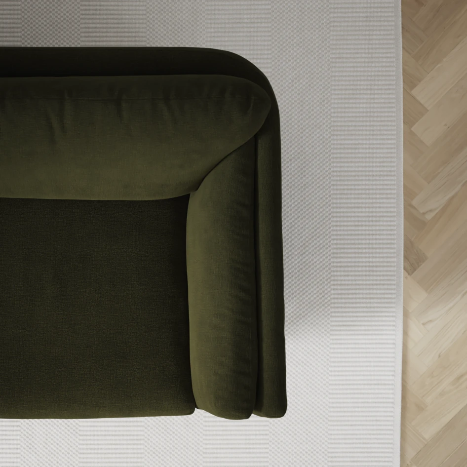 Madison Klädsel - Klädsel till 3-sits soffa - Grön