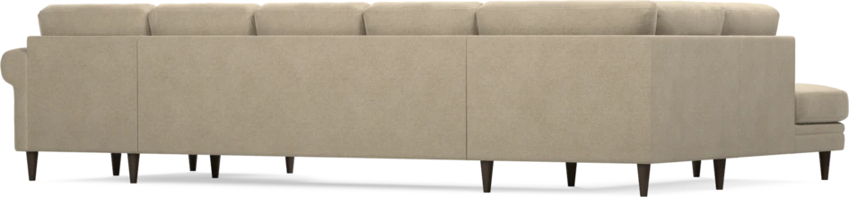 Eden - 3-sits soffa med divan vänster och schäslong höger - Beige