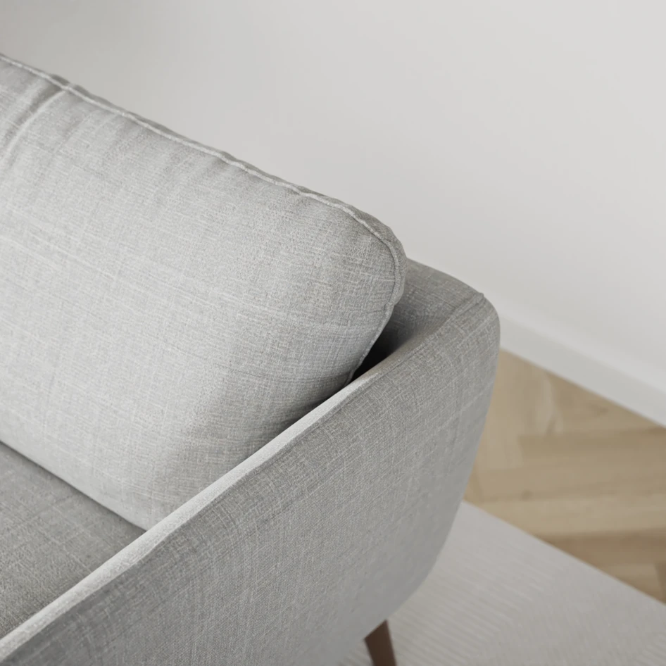 Madison - 2-sits soffa med divan vänster och schäslong höger - Grå