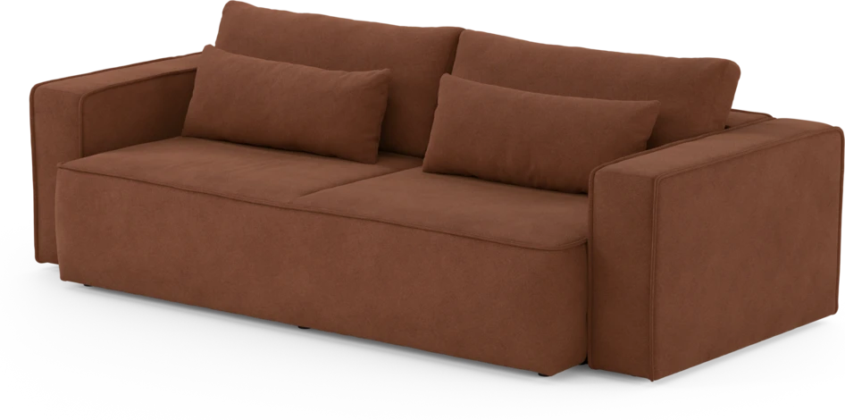 Ide - Bäddsoffa 3-sits - Orange