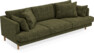 Harper - 4-sits soffa - Grön